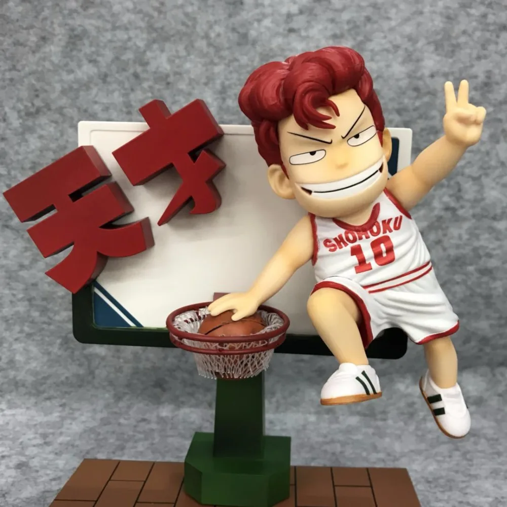 HKXZM аниме Slam Dunk Genius Hanamichi Sakuragi Ver. ПВХ фигурка Коллекционная модель игрушки