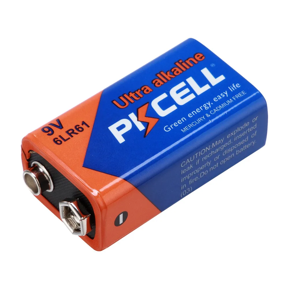 Щелочная батарея 15 шт. Φ 6LR61 9V PPP3 1604A щелочная не перезаряжаемые батареи для
