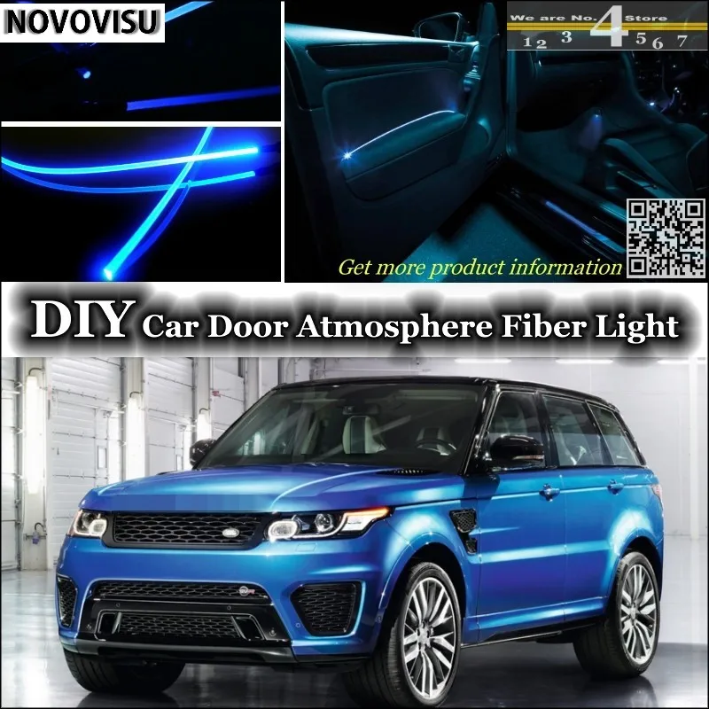Novovisu для Land Range Rover/Range Rover Sport подкладке окружающий свет атмосферу волокно