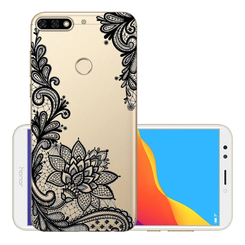 CROWNPRO для huawei Y6 Чехол Мягкий силиконовый чехол для телефона Y6 ATU-L21 Coque задняя крышка для Fundas huawei Y6 Prime чехол s
