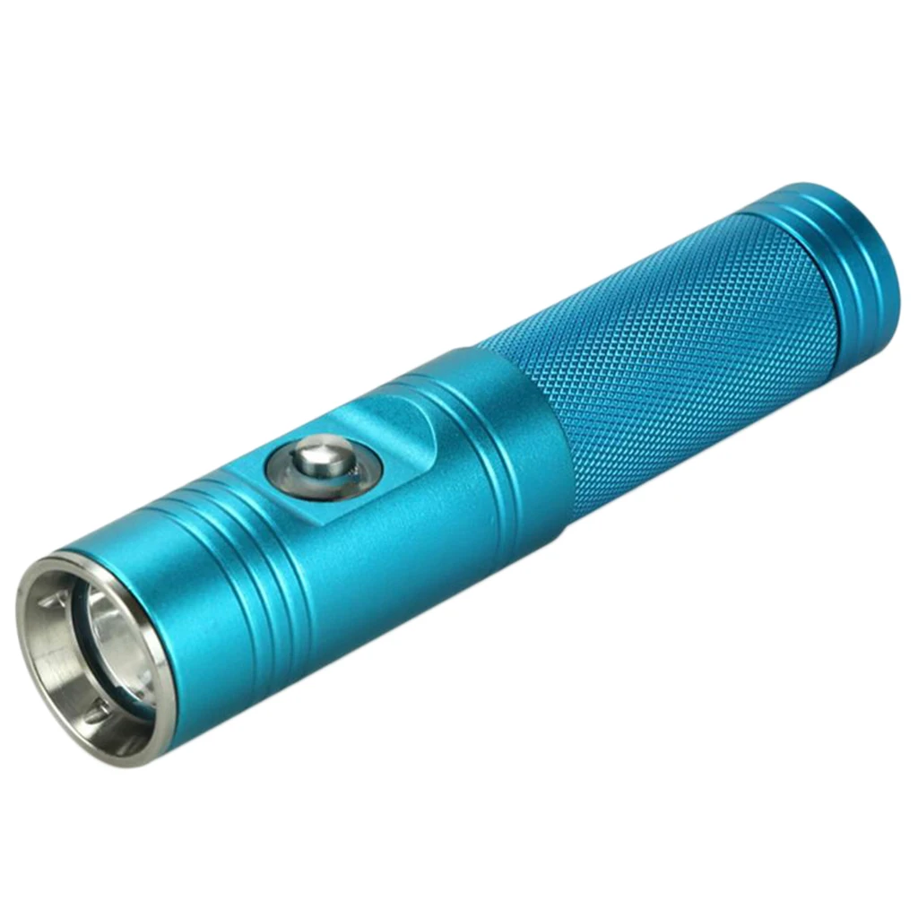Professional Waterproof 1200 Lumens LED Scuba Diving Flashlight Underwater Torch - 2 Colors Water Sports SCUBA Snorkeling | Спорт и
