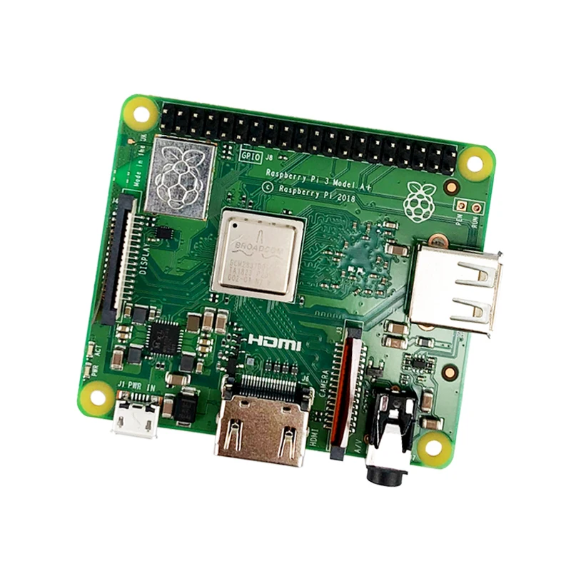 Raspberry Pi 3 Модель A+ Plus Pi 3A+ с 2,4G и 5G WiFi 4,2 Bluetooth 4 ядра 1,4G cpu