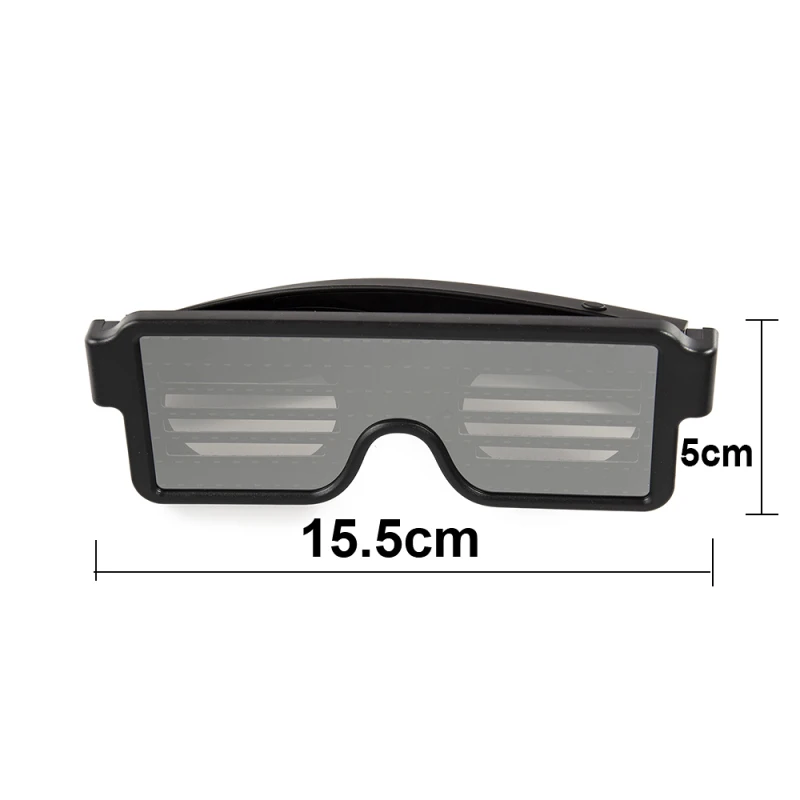 New Popular Goggles LED Light Glasses Featured USB Charging Man Woman Unisex Holiday Show Decoration | Дом и сад