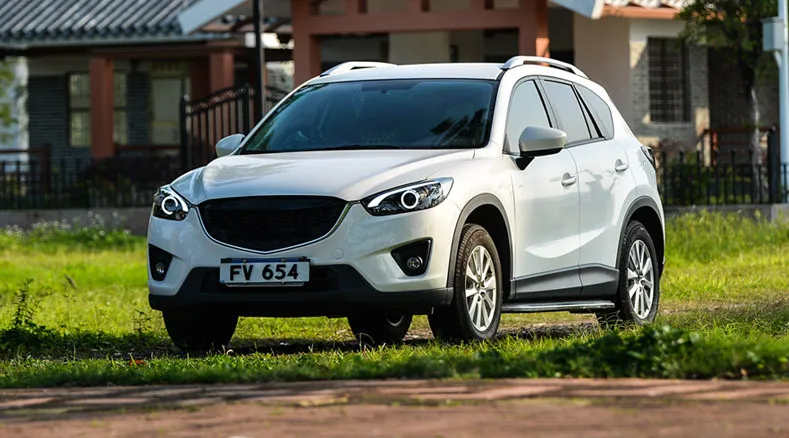 Автомобильный Стайлинг корпус передней фары для Mazda CX-5 фары, светодиодные фары DRL Объектив Двойной Луч би-ксеноновая разрядная лампа высокой интенсивности для автомобиля аксессуары