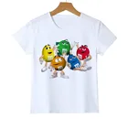 Модная Детская футболка с 3D принтом для мальчиков и девочек 