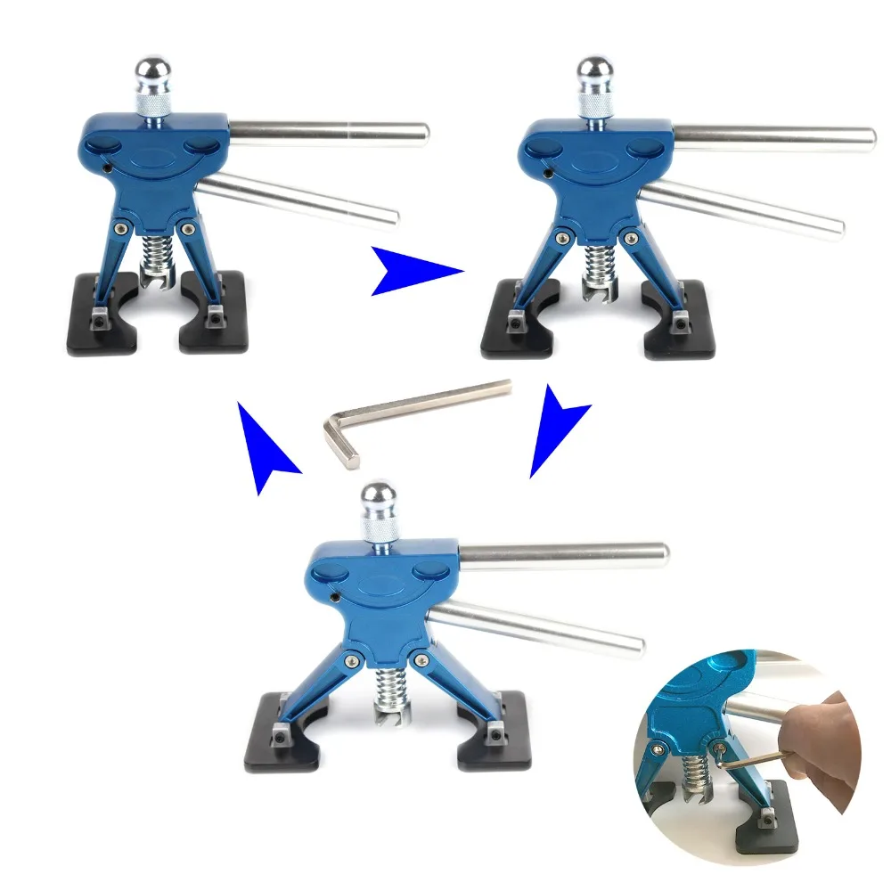 vender Levantador De Dente Ajustável Ferramentas De Reparo De Dente Sem Pintura Ferramenta De Reparo De Dente Removedor De Dente Ferramenta De Reparo De Granizo Puxador De Cola