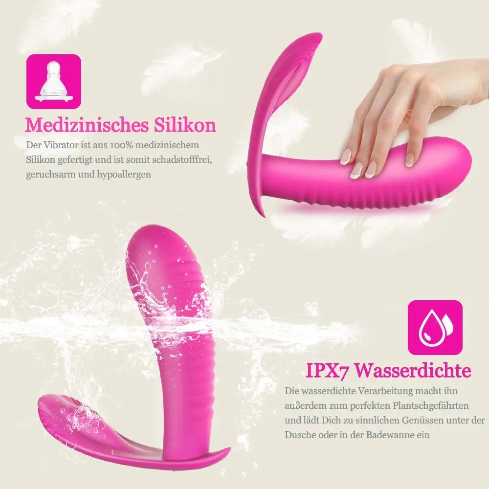 Вибрационные трусики с пультом дистанционного управления 10 режимов нагревания