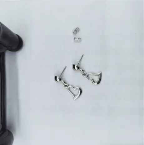 Peach heart earrings 2019 hot new fashion ladies simple popular summer cross-border jewelry female factory direct | Украшения и