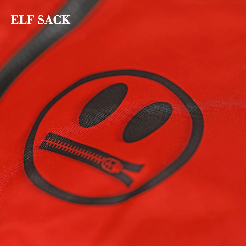 Женский пуховик ELFSACK белый Повседневный с принтом на зиму 90%|Женские пуховики| |