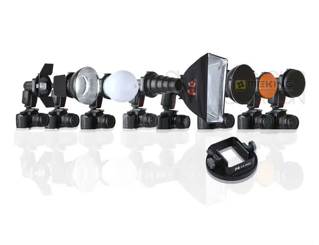 Вспышка Adapter Kit Аксессуары K9 K-9 Универсальное крепление CA-SGU для Вспышка Speedlite вспышки света Фотостудия аксессуары
