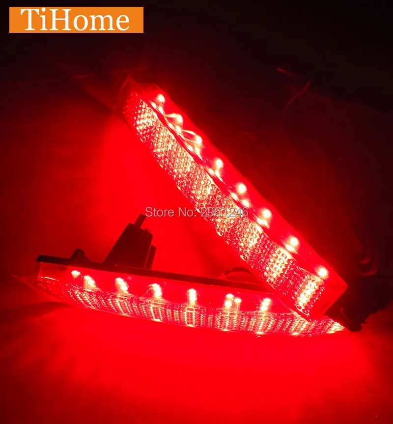 Лидер продаж! Бесплатная доставка светодиодный задний бампер отражатели задние