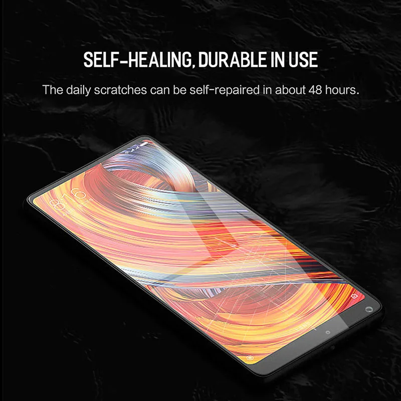 Для Xiaomi Mix 2 протектор экрана ROCK мягкая прозрачная четкая пленка для гидрогеля Mix2