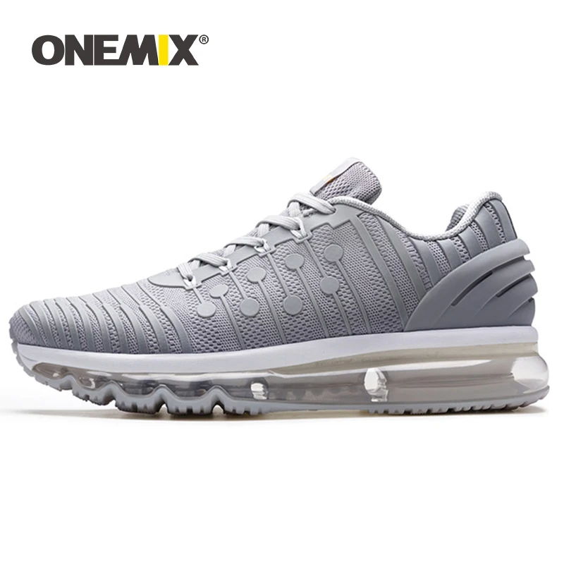ONEMIX Air Cushion спортивная обувь для мужчин спортивная дышащая обувь сетчатые кроссовки для прогулок тренировка бега трусцой европейский размер 40-46