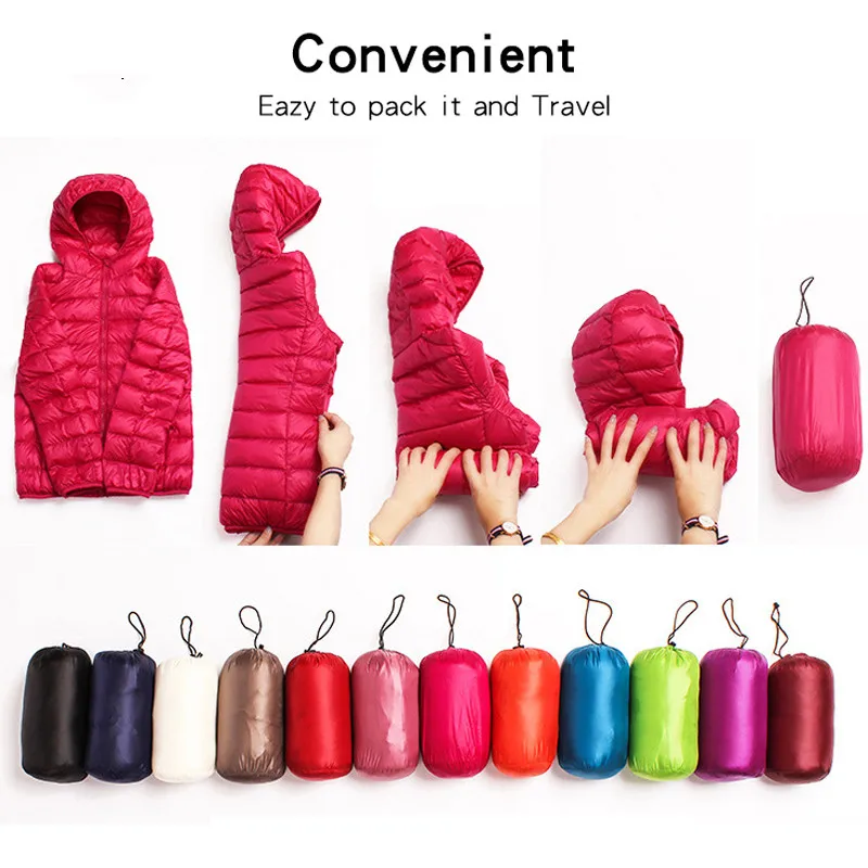 Пуховик женский с капюшоном 95% утиный пух ульсветильник Кая теплая куртка