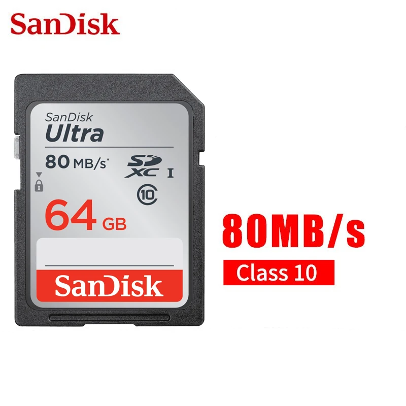 Карта памяти Sandisk карта Micro SD класс 10 sd Microsd 64 ГБ 32 16 128 флэш для 1080p 3D 4K