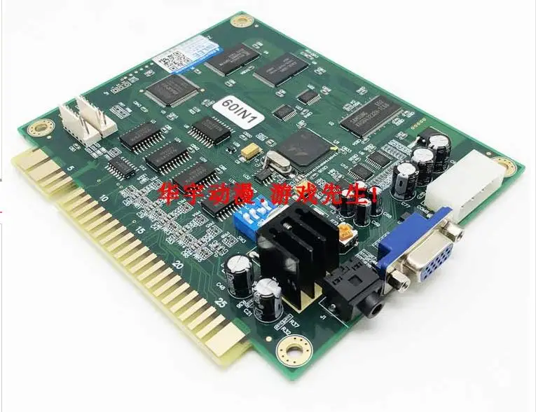 Лидер продаж игры jamma pcb 60 в 1 pacman для мини-аркадных игр игровая печатная плата |