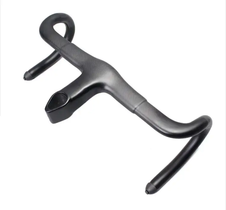 road bike integral carbon handlebar matte glossy UD handlebar racing cycling bicycle bent bar black