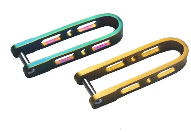 EDCGEAR мульти смарт брелок для ключей с бусы на веревочке металлические подвески Skul