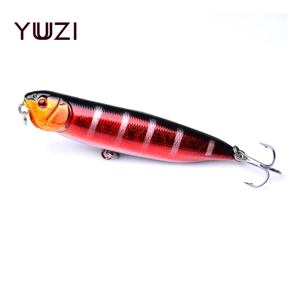 YUZI 1 шт./лот приманка карандаш Topwater рыболовная 90 мм 11 76 г искусственные жесткие