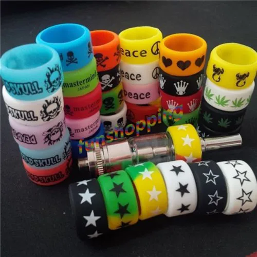 5 шт./лот Силиконовая Резиновая лента для электронных сигарет диаметр 22 мм