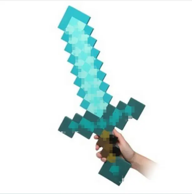 1 шт. пены Minecraft Топоры и меч Кирки мой маленький мир minecraft игрушки для детей игры