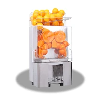 commercial large stainlesssteel juicer automatic peeling of orange juice residue separation of freshly squeezed juice