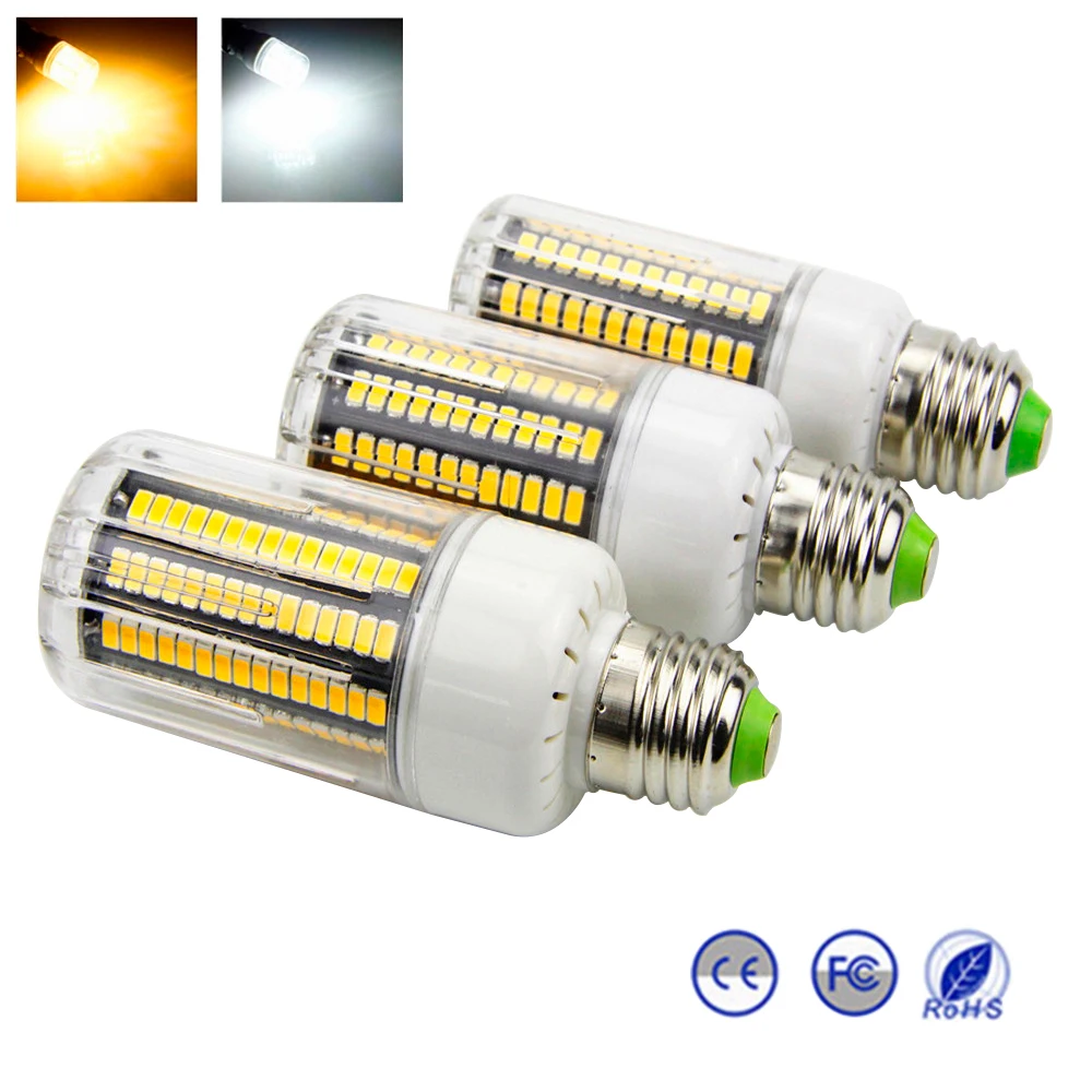 1 шт Высокое Яркость E27 SMD5736 3 Вт 5 7 9 12 15 светодиодный Светодиодная лампа Кукуруза