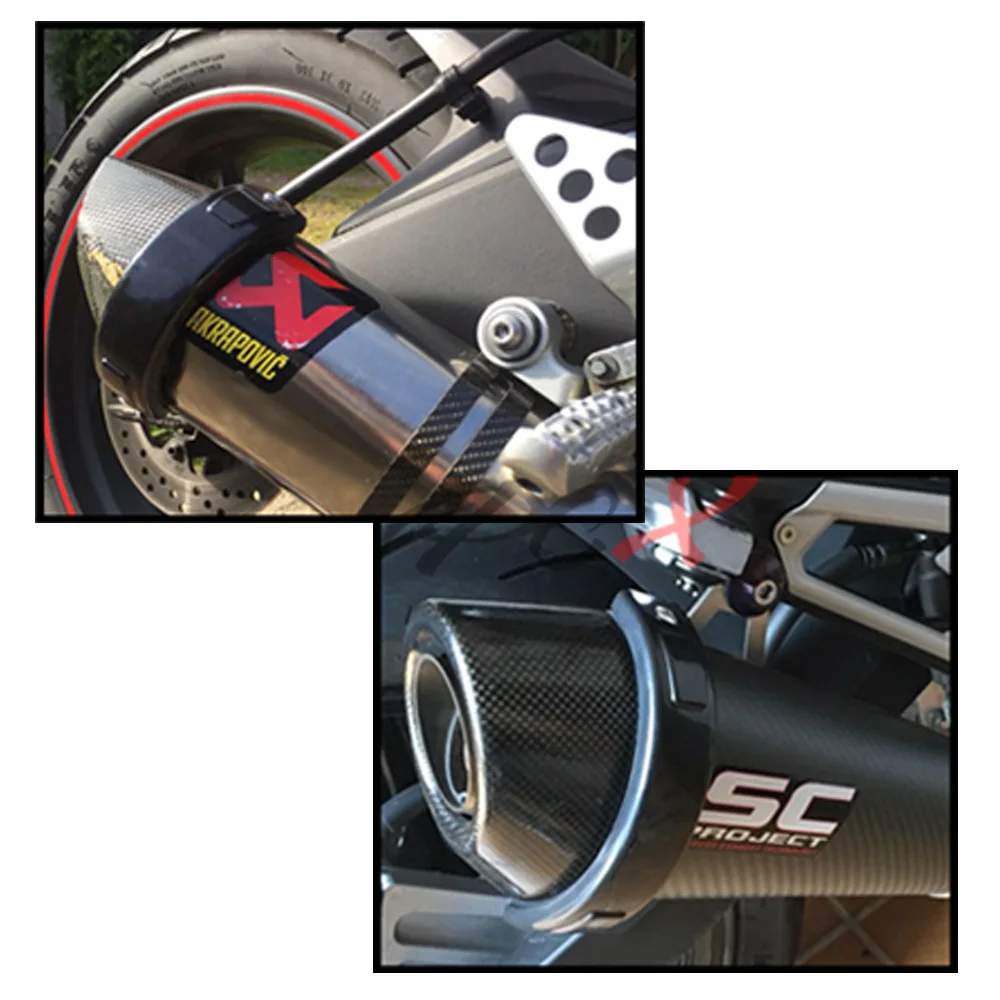 Универсальные аксессуары для мотоциклов BMW F800GS F700GS K1200R 100 мм 140 овальной/выхлопной