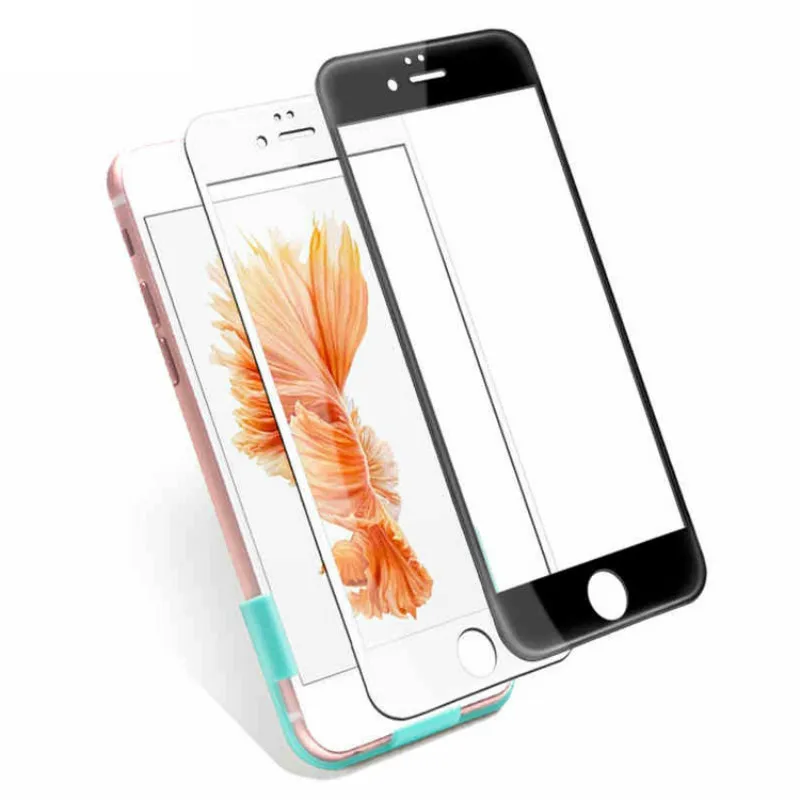 ZUCZUG 9H полное покрытие жесткие края закаленное стекло для iPhone 6 7 plus