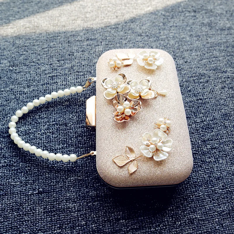 ETAILL роскошный клатч с кристаллами вечерняя сумочка золотыми розами вечерние