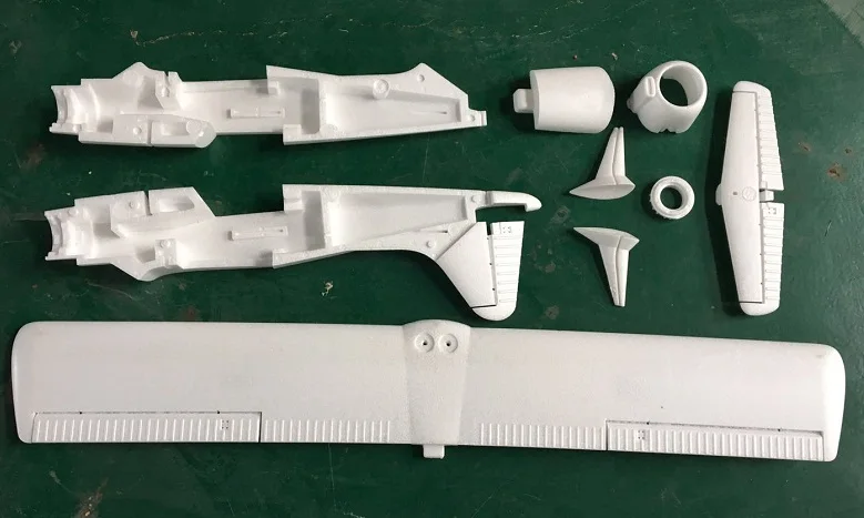 1 м EPO тренер RC самолет Бобр DHC DIY белый комплект|Радиоуправляемые самолеты| |