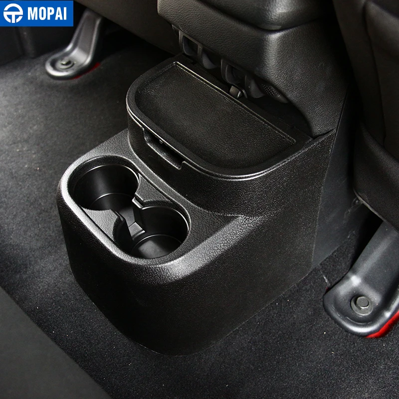 Автомобильные Держатели для напитков MOPAI для Jeep Wrangler JK 2011-, задняя коробка для хранения, держатель для стакана воды для Jeep Wrangler, аксессуары