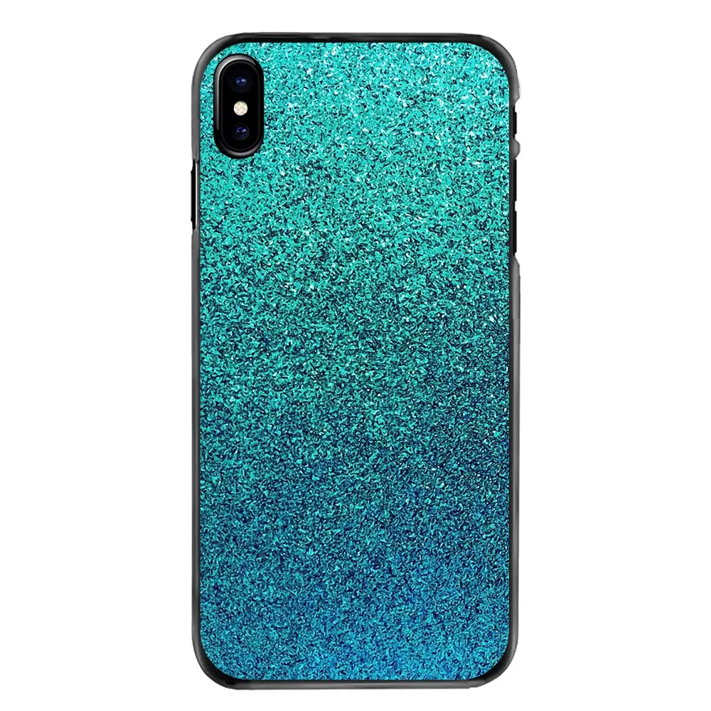 colorful Glitter For iPhone 4 4S 5 5S 5C SE 6 6S 7 8 Plus X XR XS Max iPod Touch Accessories Phone Cases Cover |