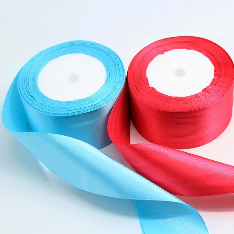 2 &quot50 мм ширина шелковая атласная лента свадебное украшение для вечеринки