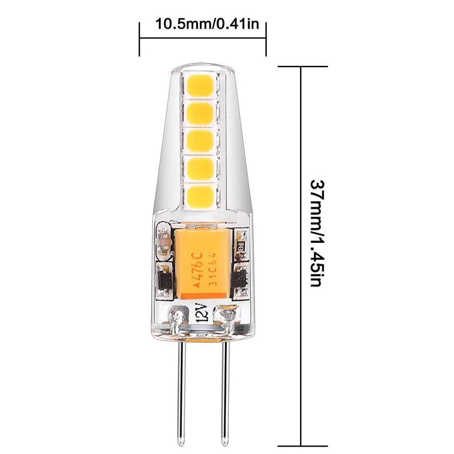 G4 светодиодный лампы 12V Мини Силиконовые SMD2835 10 светодиодный S супер яркий 360 градусов угол луча СВЕТОДИОДНЫЙ потолочный светильник для домашнего освещения Хрустальная люстра