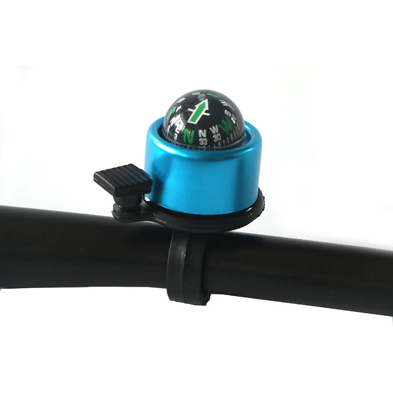 

10pcs Bike Accessories Bicycle Compass Bell Mountain Bike Horn Aluminum Alloy Bell Bike Equipment Cycling Handlebar Bell P01*10