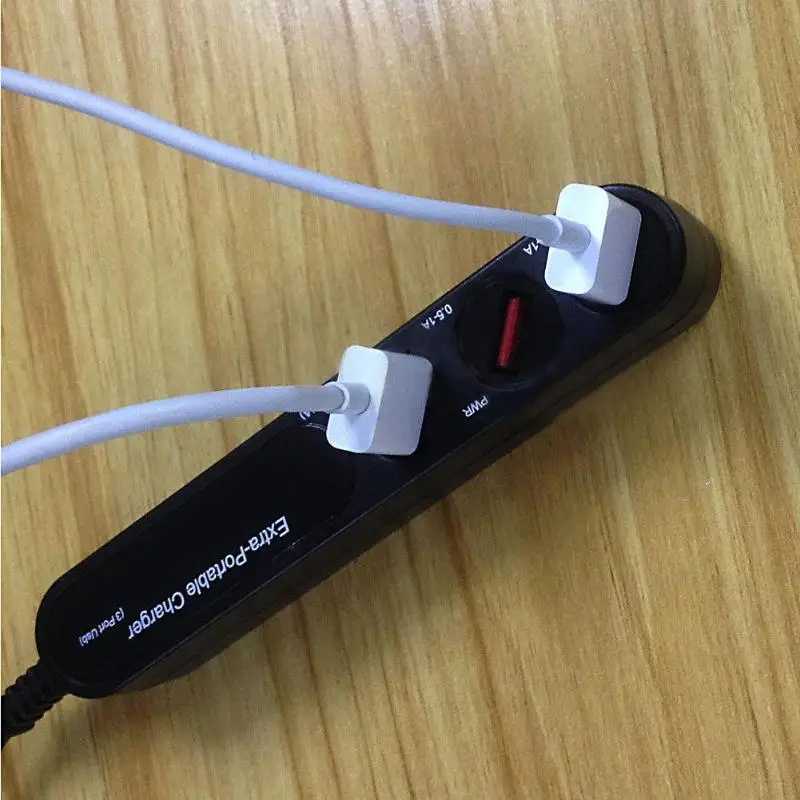 1 шт. EU USB Мощность Зарядное устройство мульти Применение 3 Выход Порты дорожное