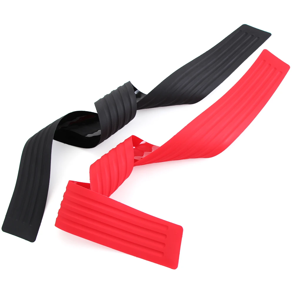 Автомобильный резиновый Задний защитный бампер протектор накладка