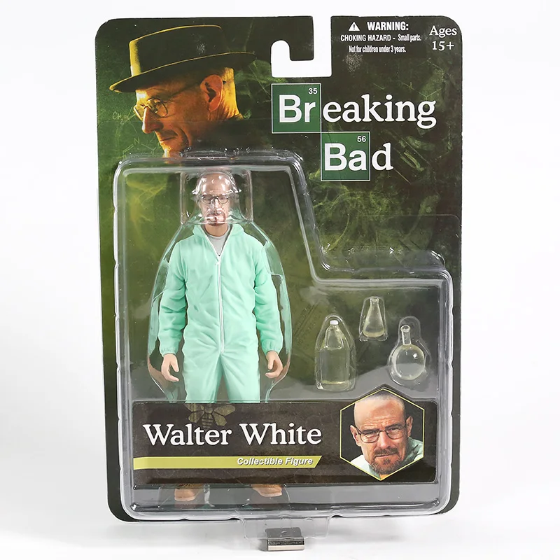 Breaking Bad Walter White 6&quot Action Figure Mezco Green Hazmat Suit | Игрушки и хобби