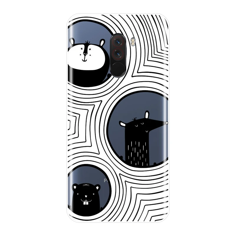Чехол-накладка для Xiaomi Redmi Note 4 4X 5 5A 6 Pro Prime Pocophone F1 S2 4A 6A Plus силиконовый в