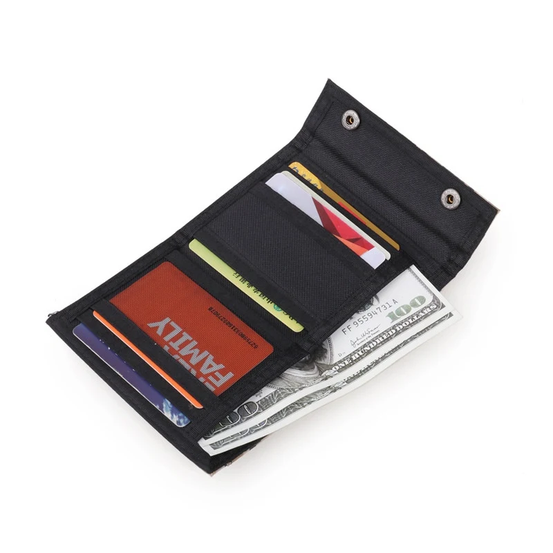 

Tactics Men Canvas Clutch Wallet ID Bifold Camouflage Credit Card Holder Retro Coin Purse Card Pouch Mesh Change Pocket