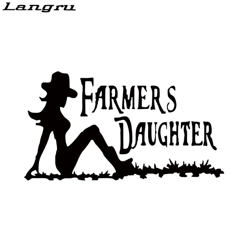Langru 2017 Лидер продаж модные женские виниловые декоративные наклейки для кузова