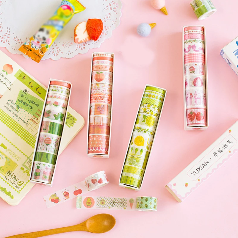 10 шт. разных размеров милая вишневая пудинга клубника буффами дизайнерская