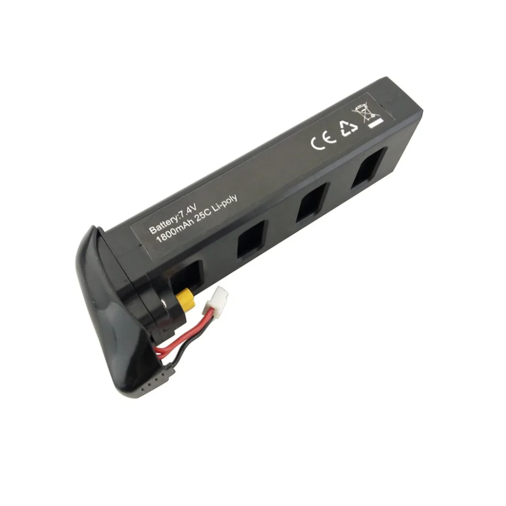 7 4 V 1800mAh литиевая батарея для MJX B2C B2W B2 Bugs 2w 2 D80 F18 F200SE RC quadcopter запасные части черный