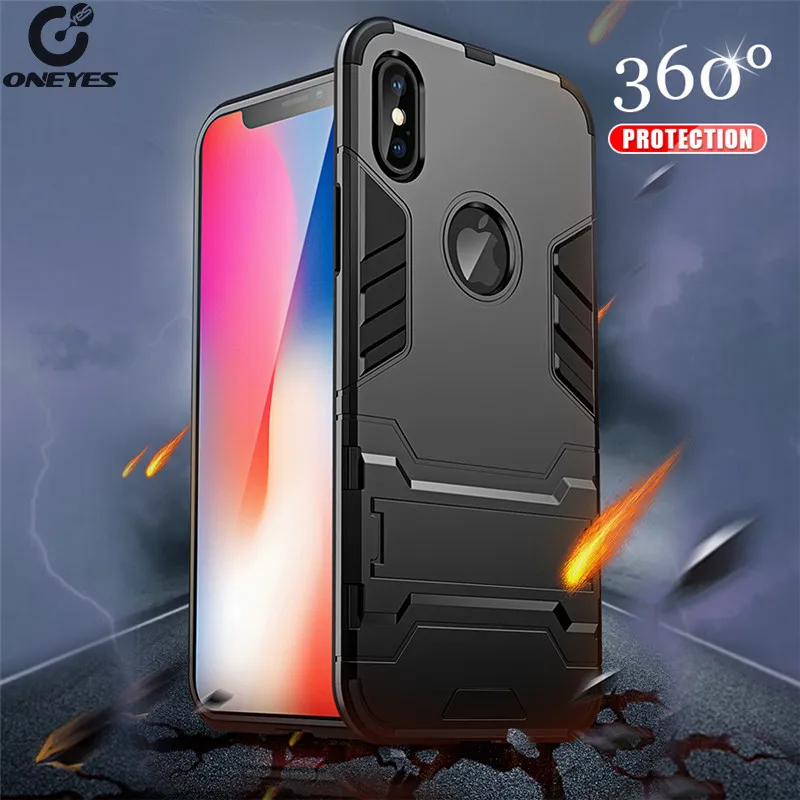 Защитный чехол ONEYES для iphone 7 8 противоударный защитный 6 6s Plus X funda 6|Чехлы-накладки| |