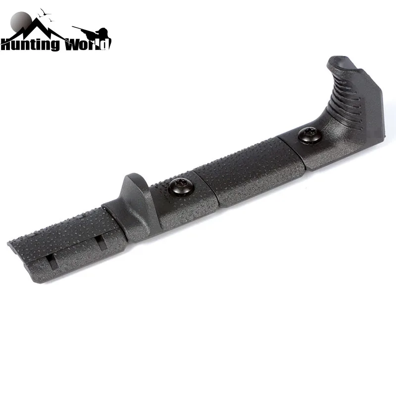 Тактический 4 шт./компл. Airsoft M-LOK ручной единый набор; на тонком каблуке; Низкопрофильная ручка защита для рук сцепление для M-LOK MLOK Железнодорожный Обложка BK