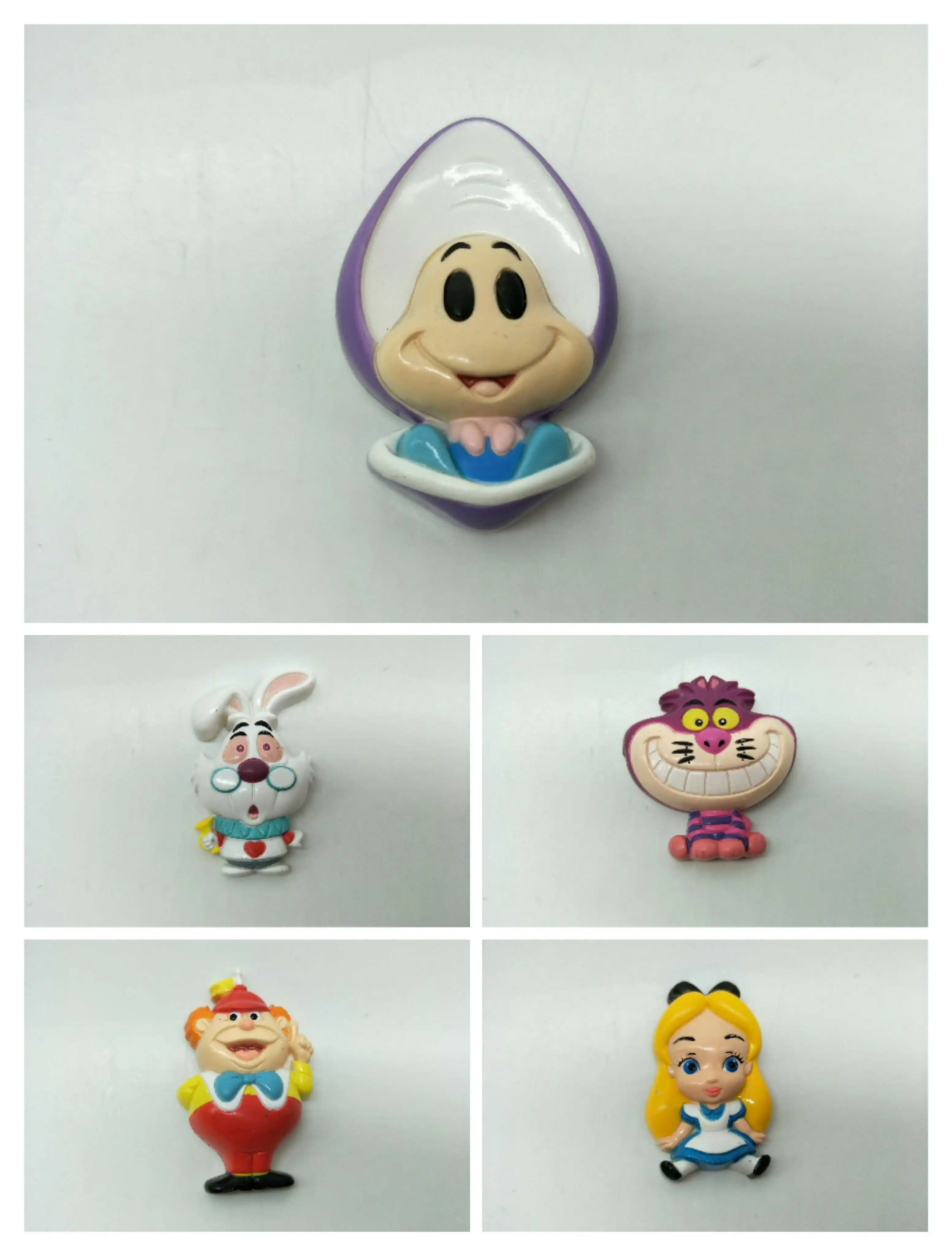 Алиса в стране чудес серовато белый кролик Tweedledee милый маленький патч торт