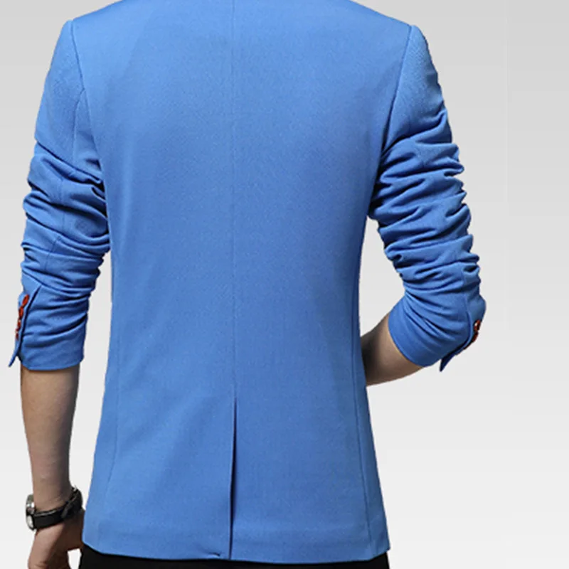 Мужской однотонный пиджак повседневный жакет модель tidedo506 осень|suit jacket|suit jacket