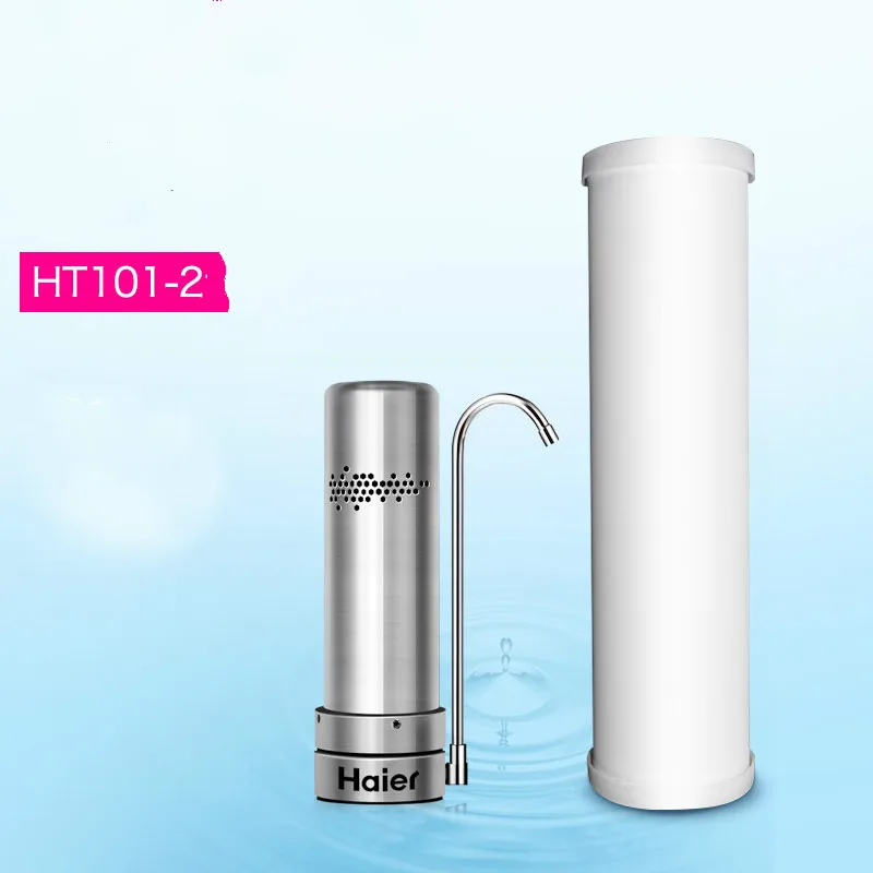 

original stainless steel mini water tap purifier filters Haier HT101-2 water purifier ceramic filter