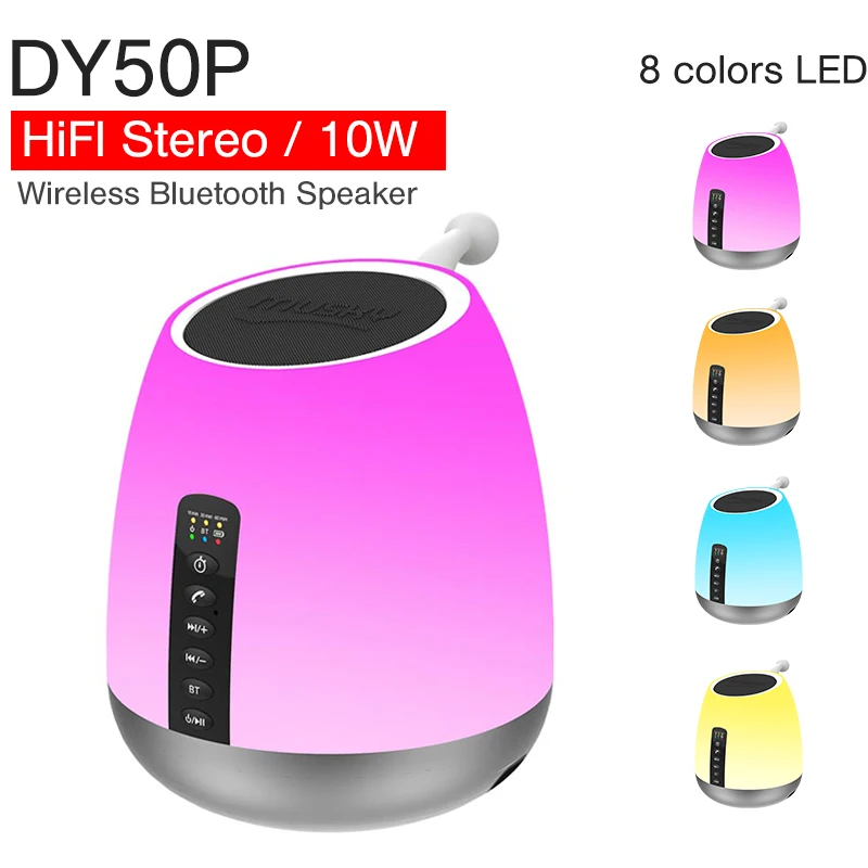 Musky DY50P Беспроводная Bluetooth колонка Музыка свет дома избыточный сабвуфер мобильный